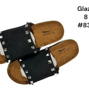 New Glaze Studded Sandals Size 8